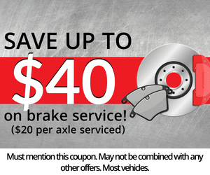 Take Ten Tire & Service - Save $40 off brakes